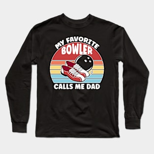 Bowling Dad Long Sleeve T-Shirt